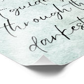 Motivatie Waterverf Inspirerend offerte Foto Afdruk (Hoek)