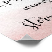 Motivatie Waterverf Inspirerend offerte Poster (Hoek)