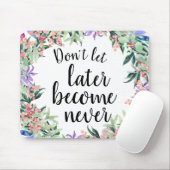  Motivatie Waterverf prijsopgave Muismat (Met muis)