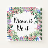  Motivatie Waterverf prijsopgave Notitieboek (Achterkant)