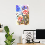 Motivatie Waterverf Wall Art Poster 100 (Thuiskantoor)