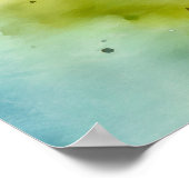 Motivatie Waterverf Wall Art Poster 11 (Hoek)