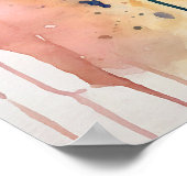 Motivatie Waterverf Wall Art Poster 12 (Hoek)