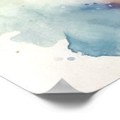 Motivatie Waterverf Wall Art Poster 17 (Hoek)