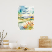 Motivatie Waterverf Wall Art Poster 17 (Keuken)