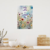 Motivatie Waterverf Wall Art Poster 19 (Keuken)
