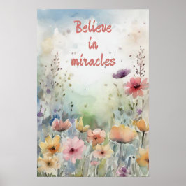 Motivatie Waterverf Wall Art Poster 20