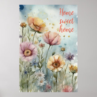 Motivatie Waterverf Wall Art Poster 21