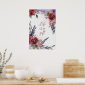Motivatie Waterverf Wall Art Poster 23 (Keuken)
