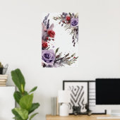 Motivatie Waterverf Wall Art Poster 24 (Thuiskantoor)