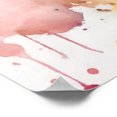 Motivatie Waterverf Wall Art Poster 25 (Hoek)