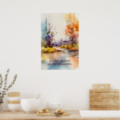 Motivatie Waterverf Wall Art Poster 37 (Keuken)