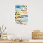 Motivatie Waterverf Wall Art Poster 5 (Keuken)