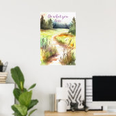 Motivatie Waterverf Wall Art Poster 67 (Thuiskantoor)