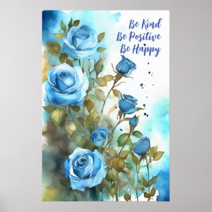 Motivatie Waterverf Wall Art Poster 77
