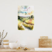 Motivatie Waterverf Wall Art Poster 92 (Keuken)