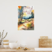 Motivatie Waterverf Wall Art Poster 94 (Keuken)