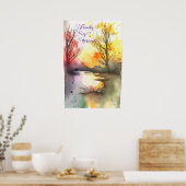 Motivatie Waterverf Wall Art Poster 96 (Keuken)