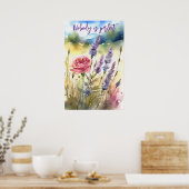 Motivatie Waterverf Wall Art Poster 97 (Keuken)