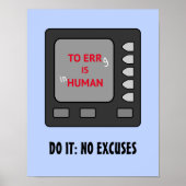 Motivatie wedstrijdsport poster (Voorkant)