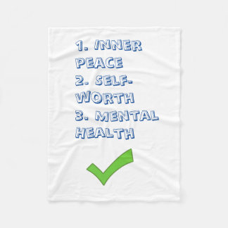 Motivatie Wellness Fleece Blanket