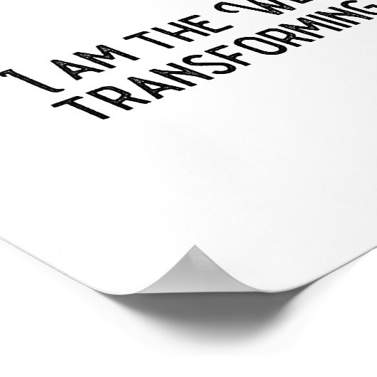 Motivatie Wendigo Cryptid Poster (Hoek)