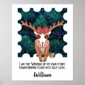 Motivatie Wendigo Cryptid Poster (Voorkant)