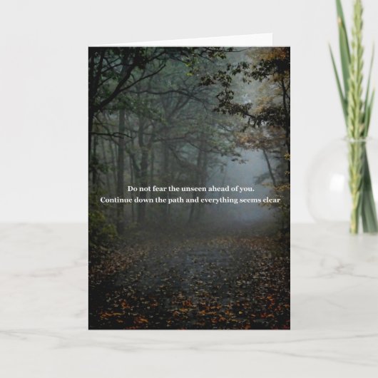 motivatie wenskaart kaart (Voorkant)