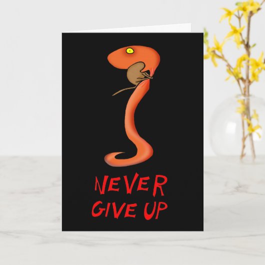 Motivatie Wenskaarten Kaart (Gele Bloem)