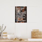 Motivatie werkresultaat poster (Keuken)