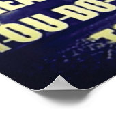 Motivatie werkresultaat poster (Hoek)