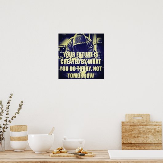 Motivatie werkresultaat poster (Keuken)
