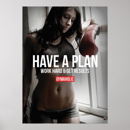 Motivatie werkresultaat poster (Voorkant)