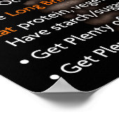 Motivatie werkresultaat poster (Hoek)