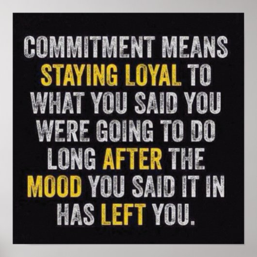 Motivatie werkresultaat poster (Voorkant)