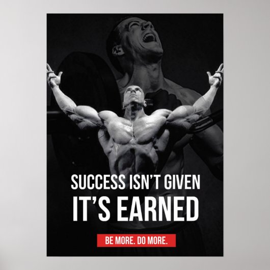 Motivatie werkresultaat poster (Voorkant)