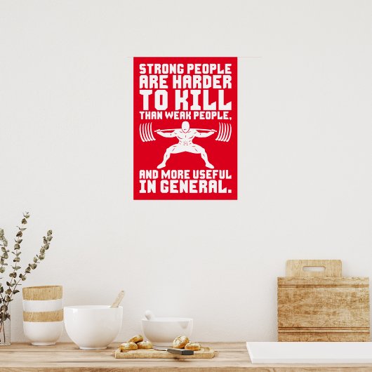 Motivatie werkresultaat poster (Keuken)