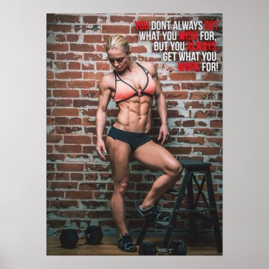 Motivatie werkresultaat poster (Voorkant)