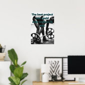 Motivatie werkresultaat poster (Thuiskantoor)