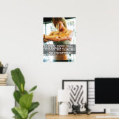 Motivatie werkresultaat poster (Thuiskantoor)