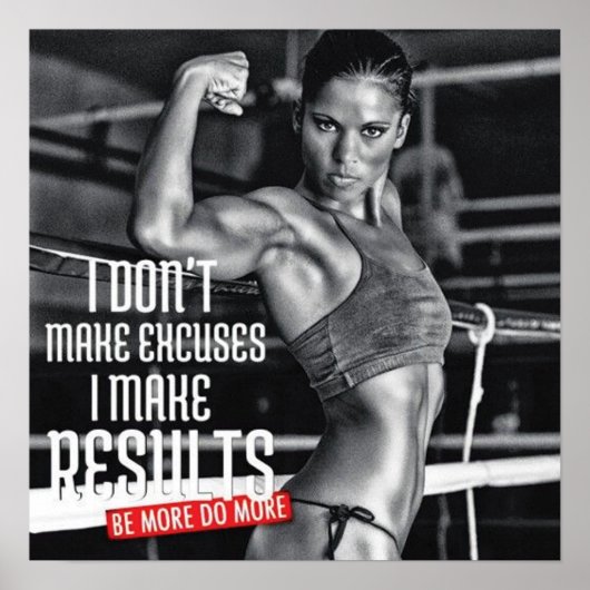 Motivatie werkresultaat poster (Voorkant)