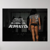 Motivatie werkresultaat poster (Voorkant)