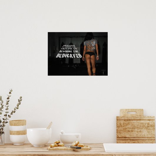 Motivatie werkresultaat poster (Keuken)