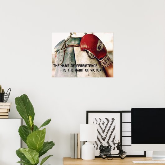 Motivatie werkresultaat poster (Thuiskantoor)