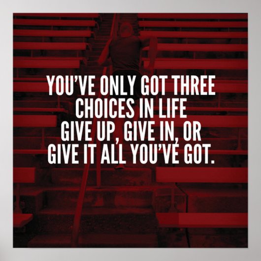 Motivatie werkresultaat poster (Voorkant)