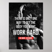 Motivatie werkresultaat poster (Voorkant)
