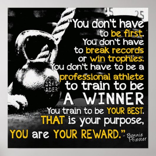 Motivatie werkresultaat poster (Voorkant)