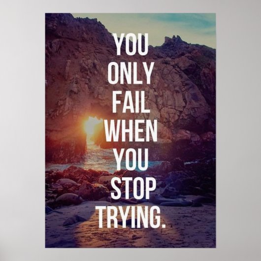 Motivatie werkresultaat poster (Voorkant)