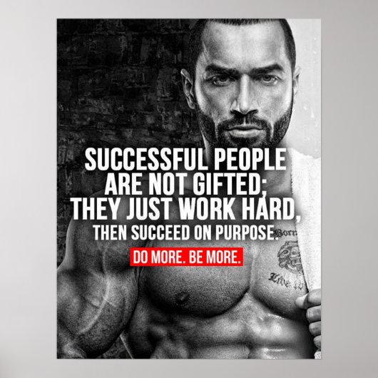 Motivatie werkresultaat poster (Voorkant)