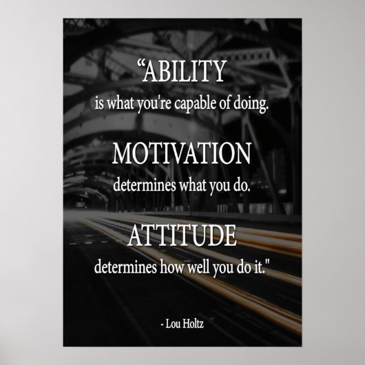 Motivatie werkresultaat poster (Voorkant)